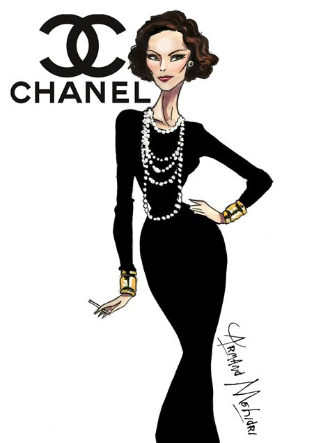 dibujo coco chanel|coco chanel today.